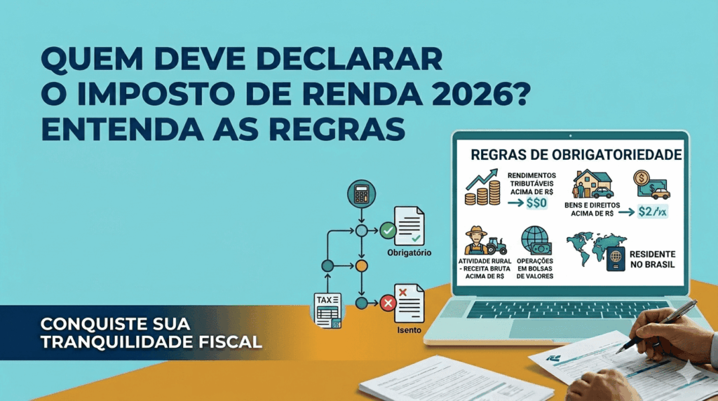 Quem deve declarar o Imposto de Renda 2026? Entenda as regras em Sete Lagoas